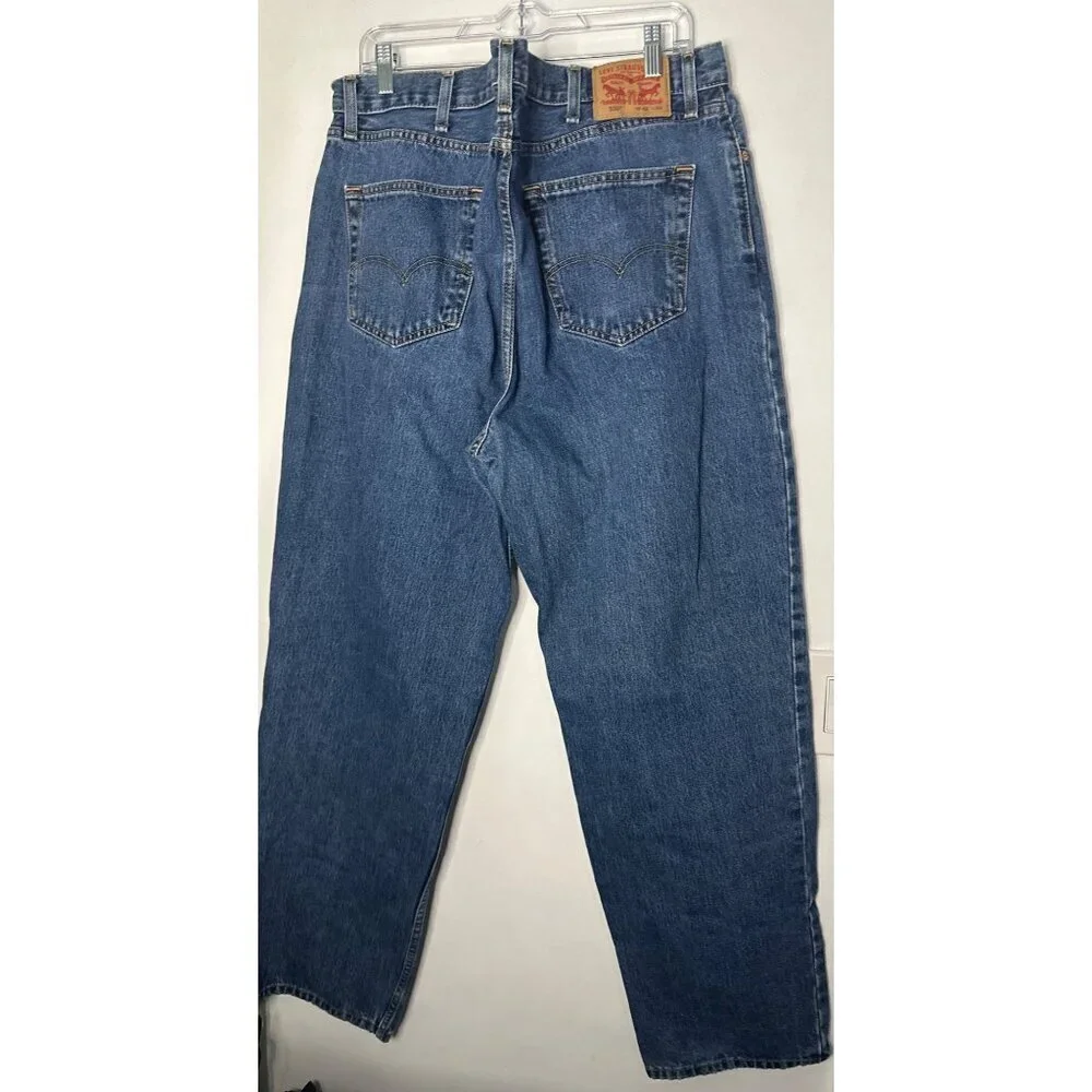 Levi’s 550 Men’s Jeans 42x34 Relaxed FitBlue Denim Classic baggy utility outdoor
